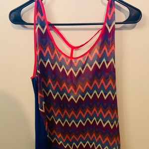 Medium chevron tank top